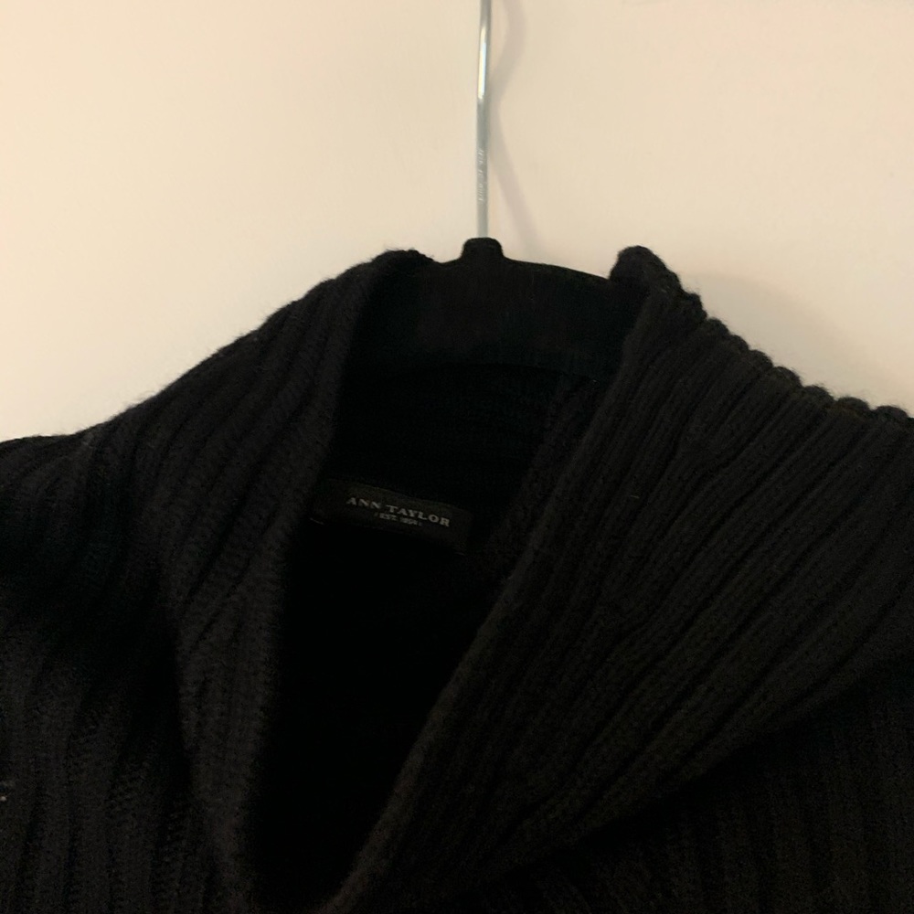 Ann Taylor Black Sweater Dress